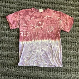 💥 Women’s Size M | Ivory Ella Tied-Dye T-Shirt | Purple and Pink💥